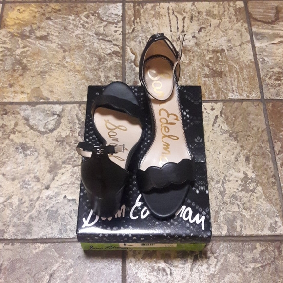 New Sam Edelman Odila Leather Women's Sandal size 14 - Picture 6 of 7